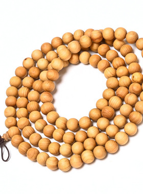 太行山崖柏手串素珠108颗手链念珠饰品 崖柏木20手串 崖柏手链