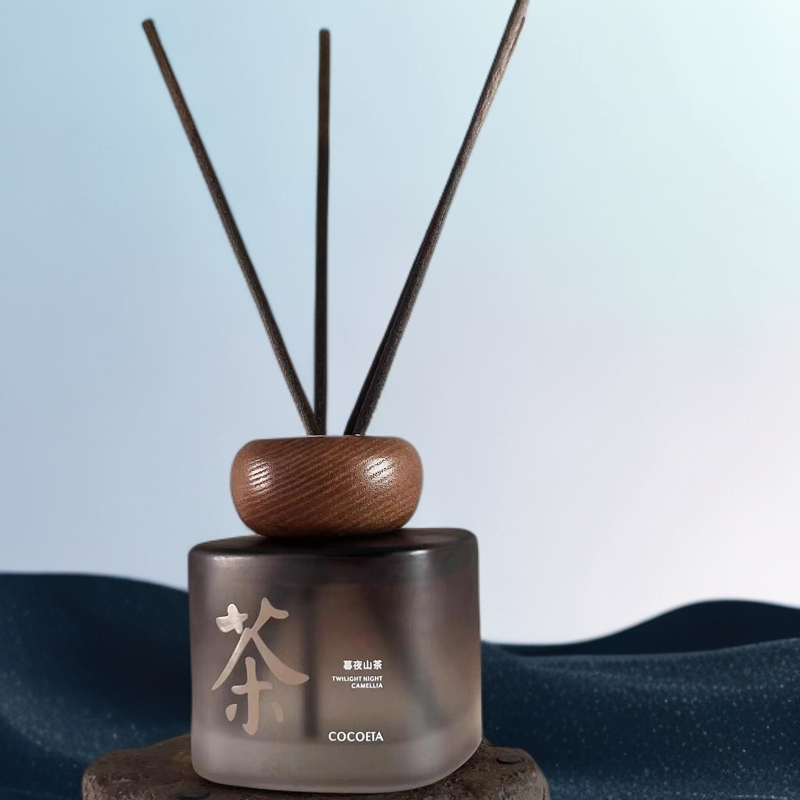 岷山茶舍系列香薰知竹常乐 暮夜山茶 椿山晓绿室内无火藤条香氛,淘宝优惠券,粉丝福利购,淘宝优惠卷