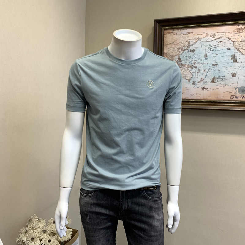 2020夏季新款短袖t恤男韩版修身 musstosiT恤