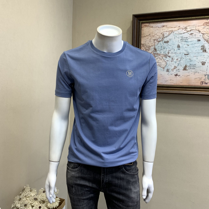 2020夏季新款短袖t恤男韩版修身 musstosiT恤