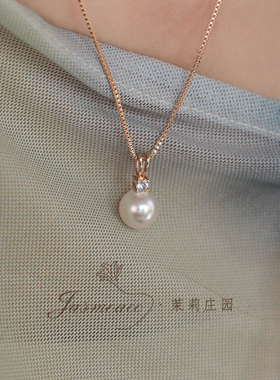 经典高级感轻奢秋冬仿珍珠项链