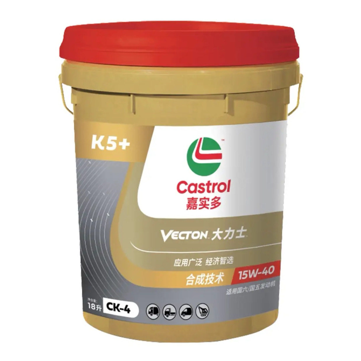 嘉实多大力士柴机油K4K5K6K10合成技术机油 重卡货车通用18L,淘宝优惠券,粉丝福利购,淘宝优惠卷