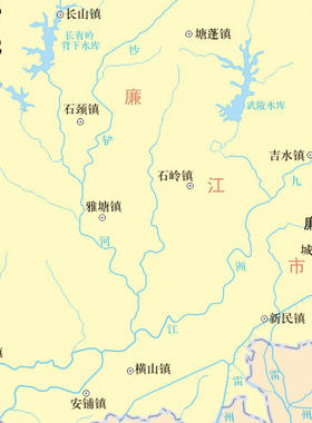 湛江市地图交通行政区划图墙壁海报2026新款办公室地图装饰挂画