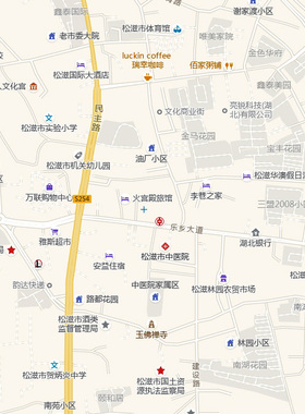 松滋市城区地图2026新版定制街道图高清防水装饰中介办公室贴挂图