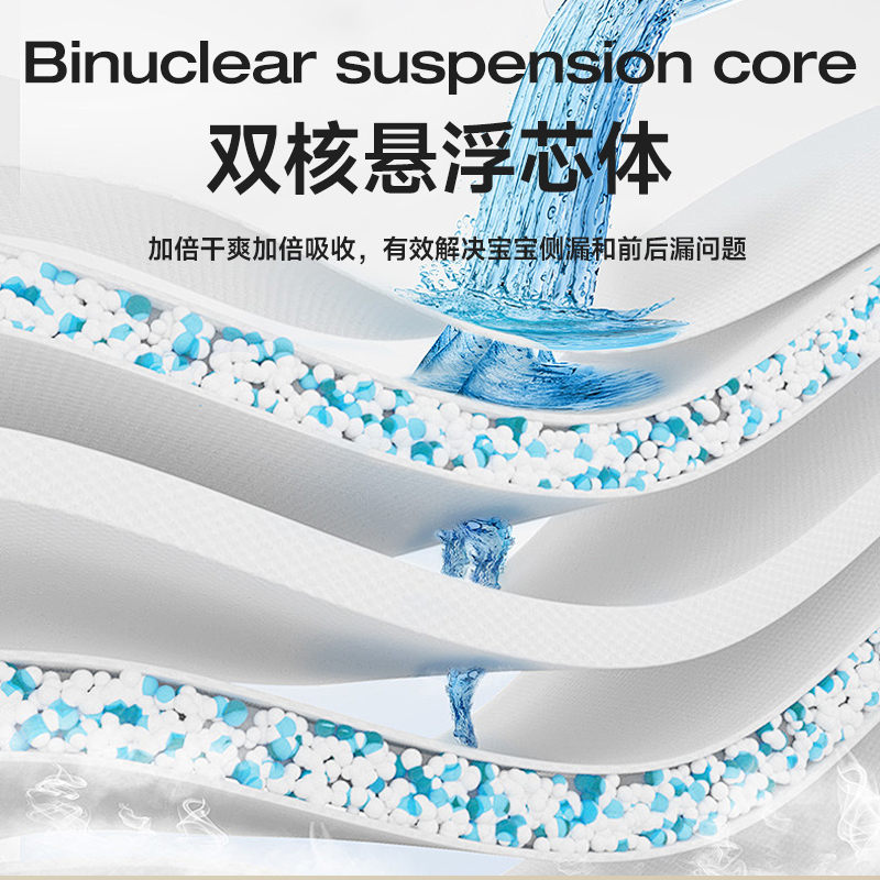 【新品】bubugo乳木果宝宝尿不湿新生儿护臀全包纸尿裤拉拉成长裤