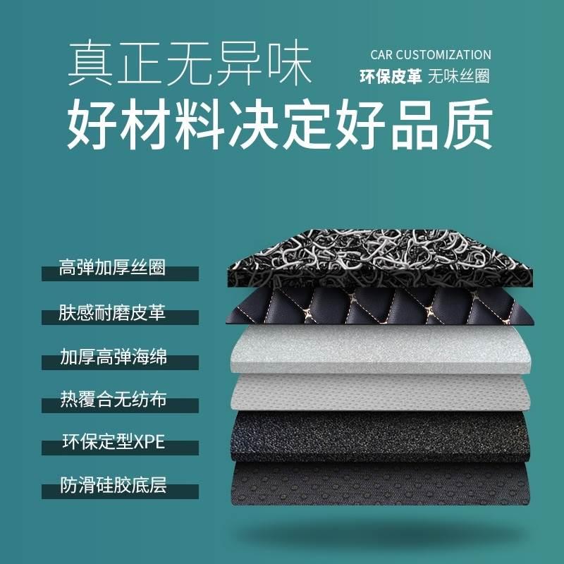 老桑塔纳2000/3000志俊vista时代超人时代骄子4000专用全包围脚垫 - 图1