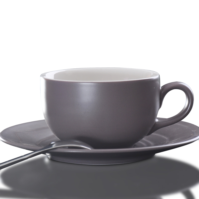 咖啡杯陶瓷欧式创意小奢华带碟套装家用新骨瓷牛奶杯下午茶可定制