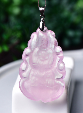 女生项链摩根石立体可爱