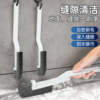 Multifunctional crevice brush with hard bristles