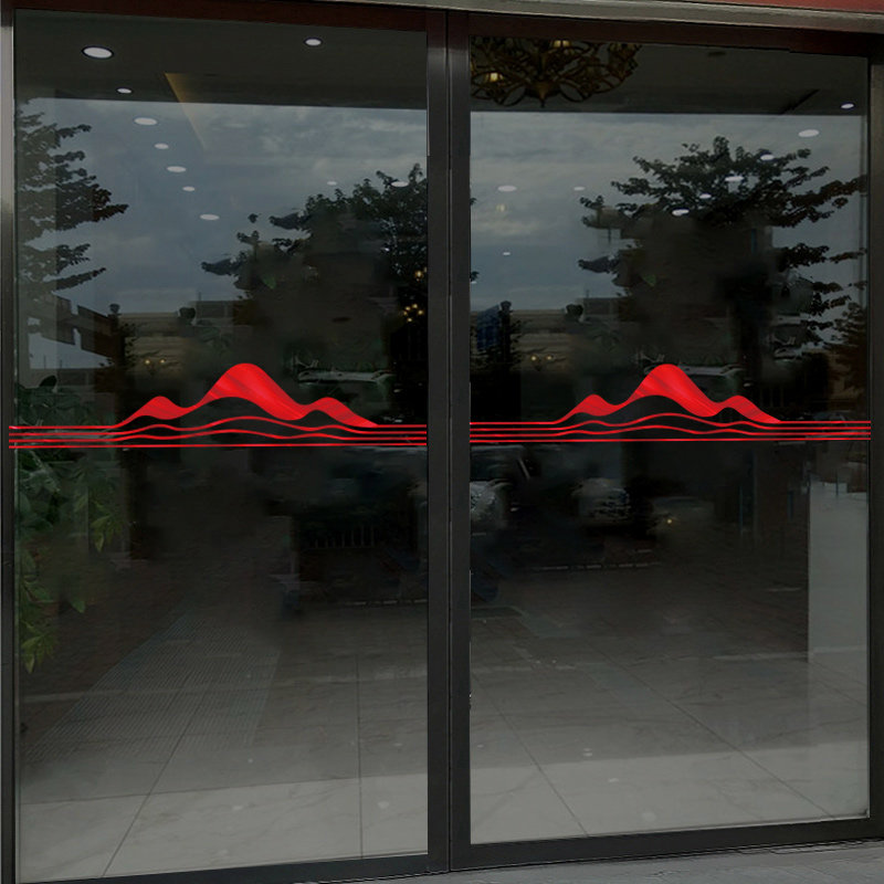 金山银山阳台厨房办公室断防撞腰线玻璃贴公司隔断门贴纸自粘高端,淘宝优惠券,粉丝福利购,淘宝优惠卷