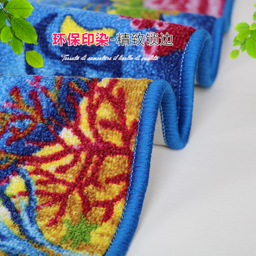 专用厨房吸水地垫吸油防滑耐脏地毯满铺长条垫子进门口家用踩脚垫 - 图2