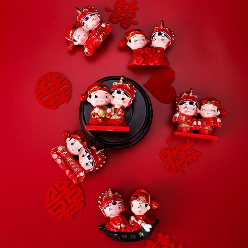 Heyuanxishop Свадебная комната Украшение поставляет новые свадебные подарки пара кукол украшения для новых друзей практические подарки