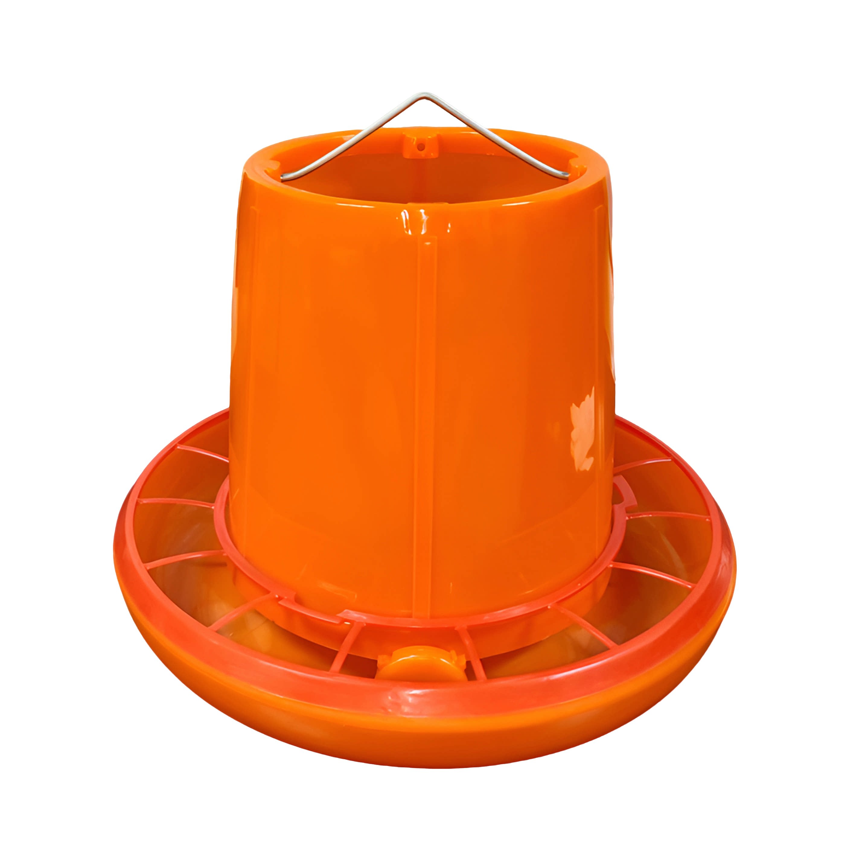 Shanghai-style thickened chicken large-feeding bucket duck geese breeding barrel chicken raising equipment material trough chicken automatic feeder chicken raising supplies