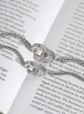 情侣冷淡风高级山有木枝情侣手链