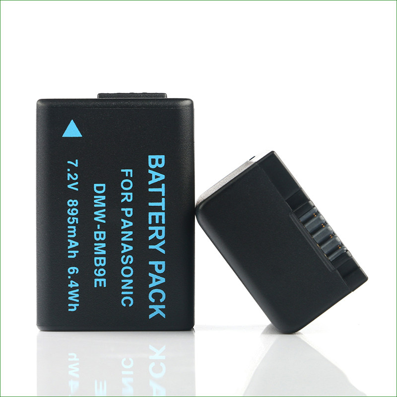2x Batteria + Caricabatterie Per Panasonic DMW-BMB9 Lumix - Foto 9
