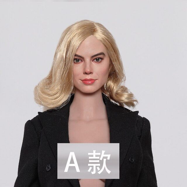 1/6 European and American personality female star head sculpture GC047