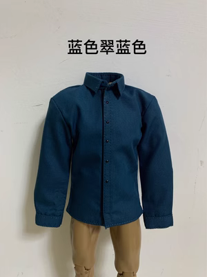 1/6男兵人素体用的商务休闲衬衣衬衫衣服上衣 PH JO HT素体可用 - 图2