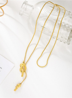 毛衣链配饰简约时尚项链