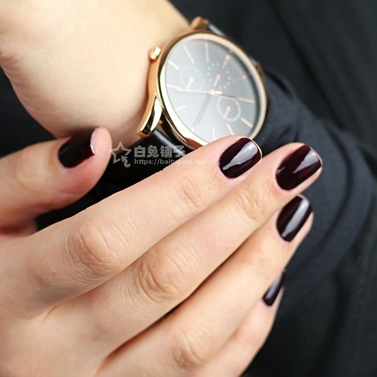 美国ESSIE指甲油 印度咖啡 黑樱桃暮光红黑显白 车厘子WICKED 249 - 图2