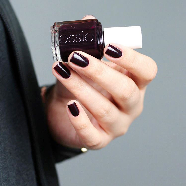 美国ESSIE指甲油 印度咖啡 黑樱桃暮光红黑显白 车厘子WICKED 249 - 图0