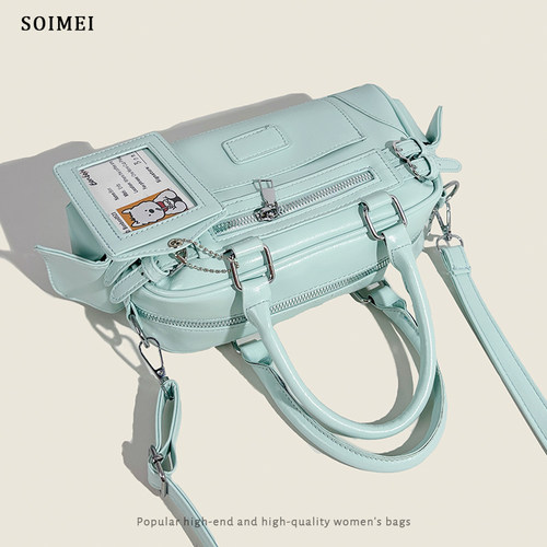 法国小众设计包包女式2026春夏新款潮时尚单肩手提包斜挎包小方包 - 图2