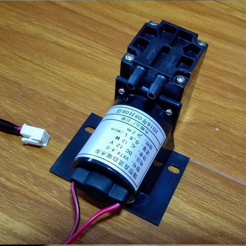 华帝原装油烟机vxt4.4-0自动清洗泵配件微型自吸水泵VXT4.4F-012V - 图1