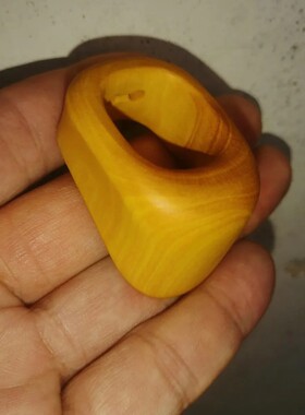 射箭扳指小叶黄杨元宝扳指传统弓蒙古式射箭扳指武扳指传统弓扳指
