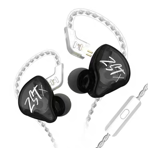 KZ zst x圈铁耳机入耳式吃鸡游戏重低音手机蓝牙有线控运动主播小 - 图3