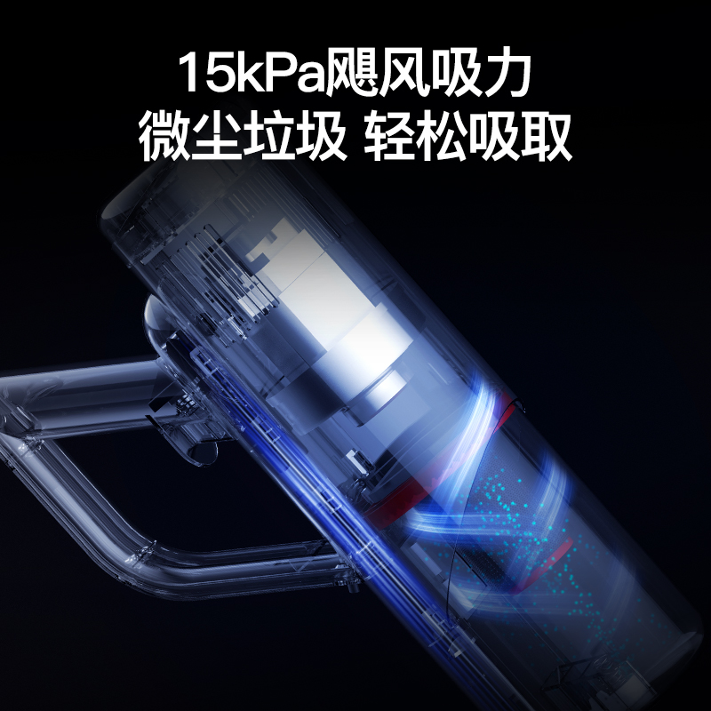 德尔玛旗舰店德尔玛吸尘器家用小型大吸力手持除螨地毯除尘大功率轻量型随手吸3