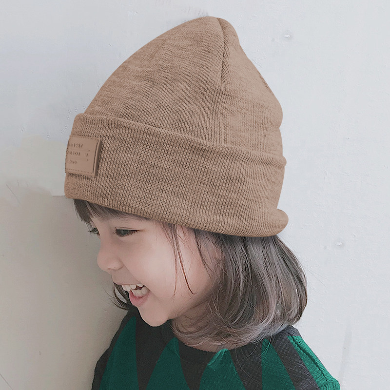 亲子帽ins宝宝毛线帽男孩针织帽儿童帽子秋冬季男童女童韩版大童