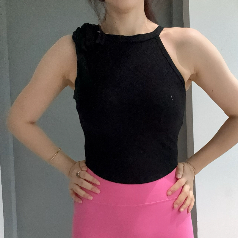 国风优雅瑜伽美背胸垫一体杯运动内衣固定杯弧形下摆修身挂脖外穿,淘宝优惠券,粉丝福利购,淘宝优惠卷