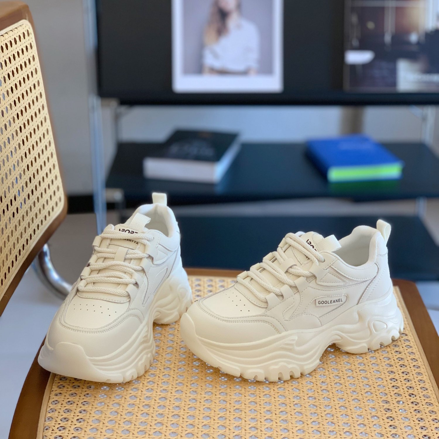 小个子女老爹鞋2025秋冬爆款松糕厚底增高轻便百搭时尚通勤运动鞋,淘宝优惠券,粉丝福利购,淘宝优惠卷