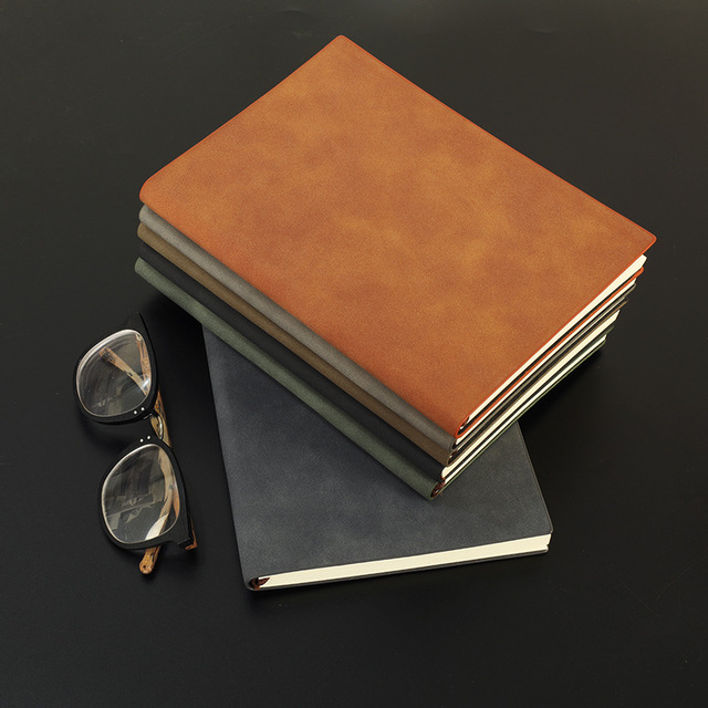 Notebook custom sheepskin engraved notepad