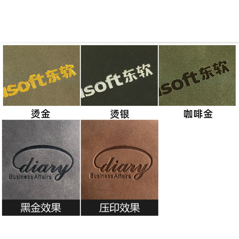 Notebook custom sheepskin engraved notepad