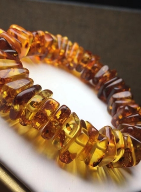 天然花珀原石随型Amber蜜蜡琥珀