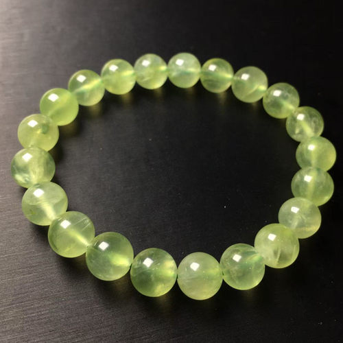 天然葡萄石 水晶手链 单圈手串 Prehnite (好望角祖母绿) 多色 - 图2