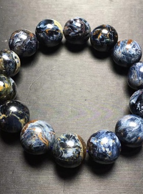 蓝彼得暴风雨手串多色彼得石