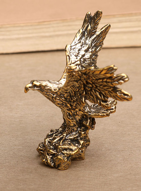 黄铜大展宏图老鹰摆件