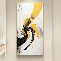 Minimalist light and luxurious Decorative Painting Modern Abstract Hand-painted oil painting Painting Muscular Sense Nordic Wind Living Room Floor Painting