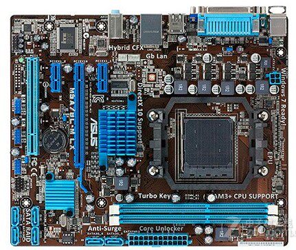 Asus/华硕 M5A78L-M LX LX3 PLUS/LE 22.0 AM3+AMD开核主板套装 - 图0