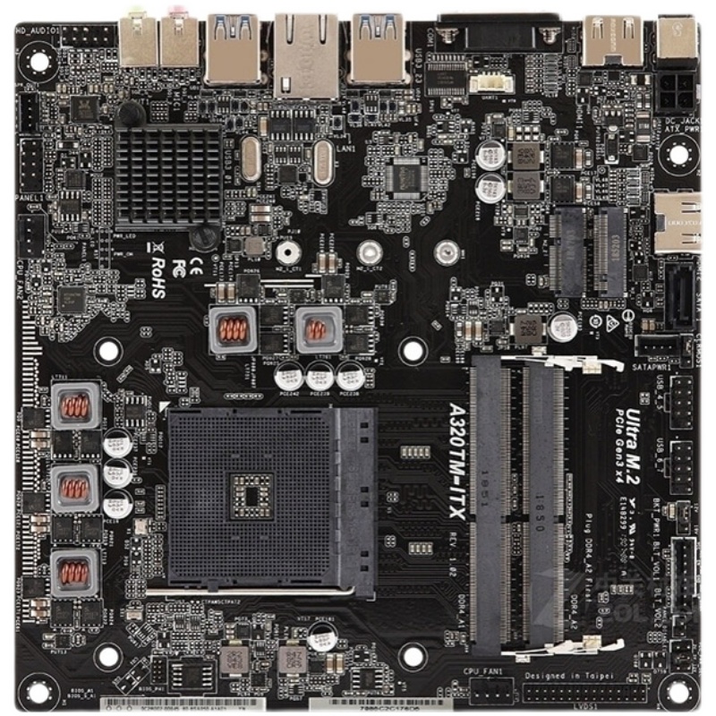 ASROCK/华擎科技华擎A320M-HDV R4.0主板AM4 B450M X370M HDVP-图3