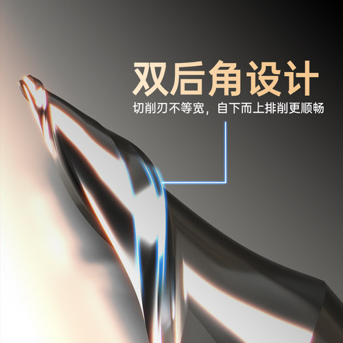 威特钨钢迷你字雕刻刀雕刻机刀头发光字螺旋锥度铣刀广告雕刻刀具 - 图1