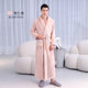 Recommended winter couple's nightgown that is lengthened and thickened to the ankle