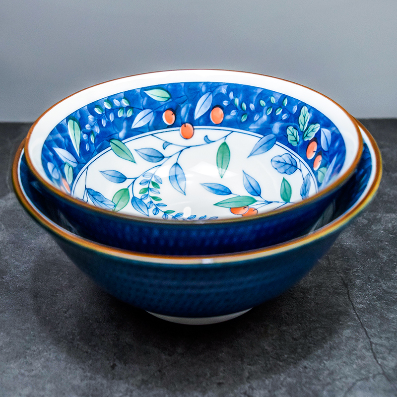 千年瓷语日本进口陶瓷美浓红樱桃饭碗日式餐具碗陶瓷碗汤碗陶瓷盘,淘宝优惠券,粉丝福利购,淘宝优惠卷