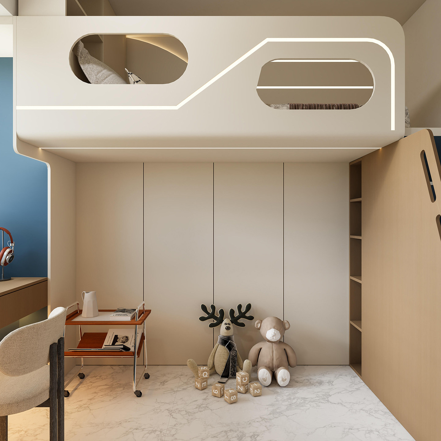 香港全屋定制儿童房一房隔两房小户型间房榻榻米上下床碌架床装修,淘宝优惠券,粉丝福利购,淘宝优惠卷