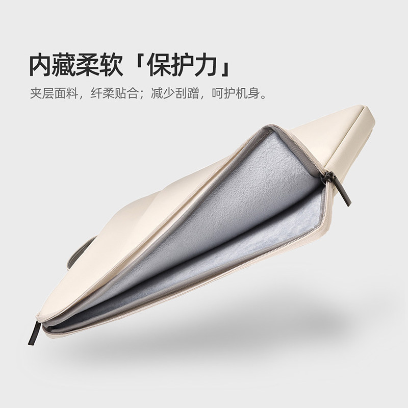 2025新款笔记本内胆包手提macbook14寸女适用苹果macbookair电脑包pro13男macbookpro保护套mac16轻薄air15.6 - 图2