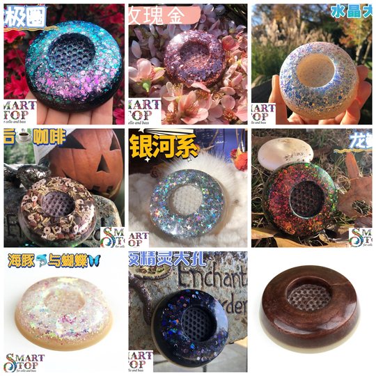 Alfombrilla antideslizante Magic cello BASS SmartStop cristal importado de Estados Unidos - agujero grande