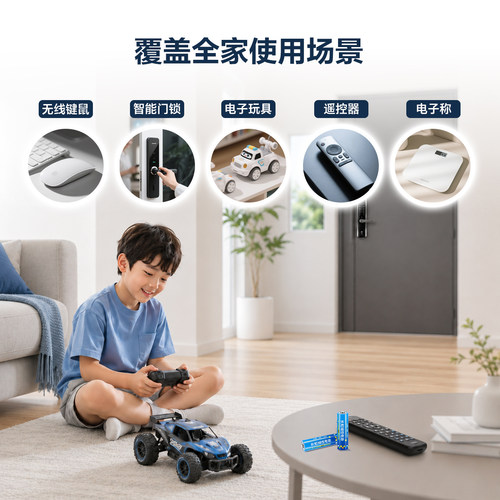 长虹5号电池7号五号七号小号粒玩具手表闹钟遥控器智能锁指纹锁碱性空调电池剃须刀鼠标小风扇耐用性正品1.5V - 图0