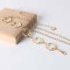 Metal Moon Waist Chain Women's Skirt Trendy Accessories for Hot Girls