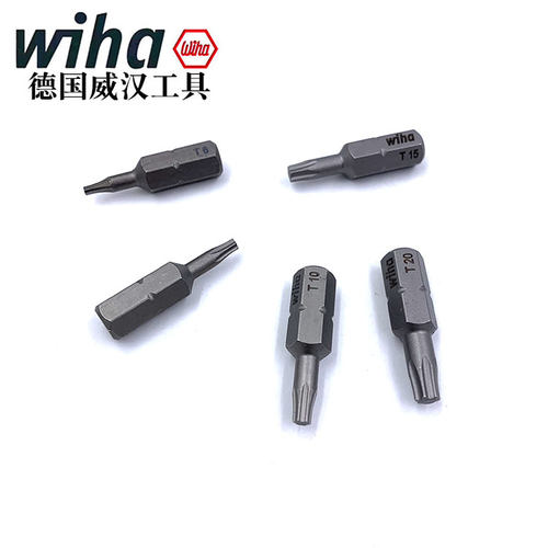 德国wiha威汉进口梅花批头电动螺丝刀起子头星型六角风批嘴T10T15 - 图0